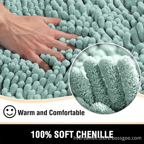 Toilet Mat U Shaped Bathroom Mat Bath Rug